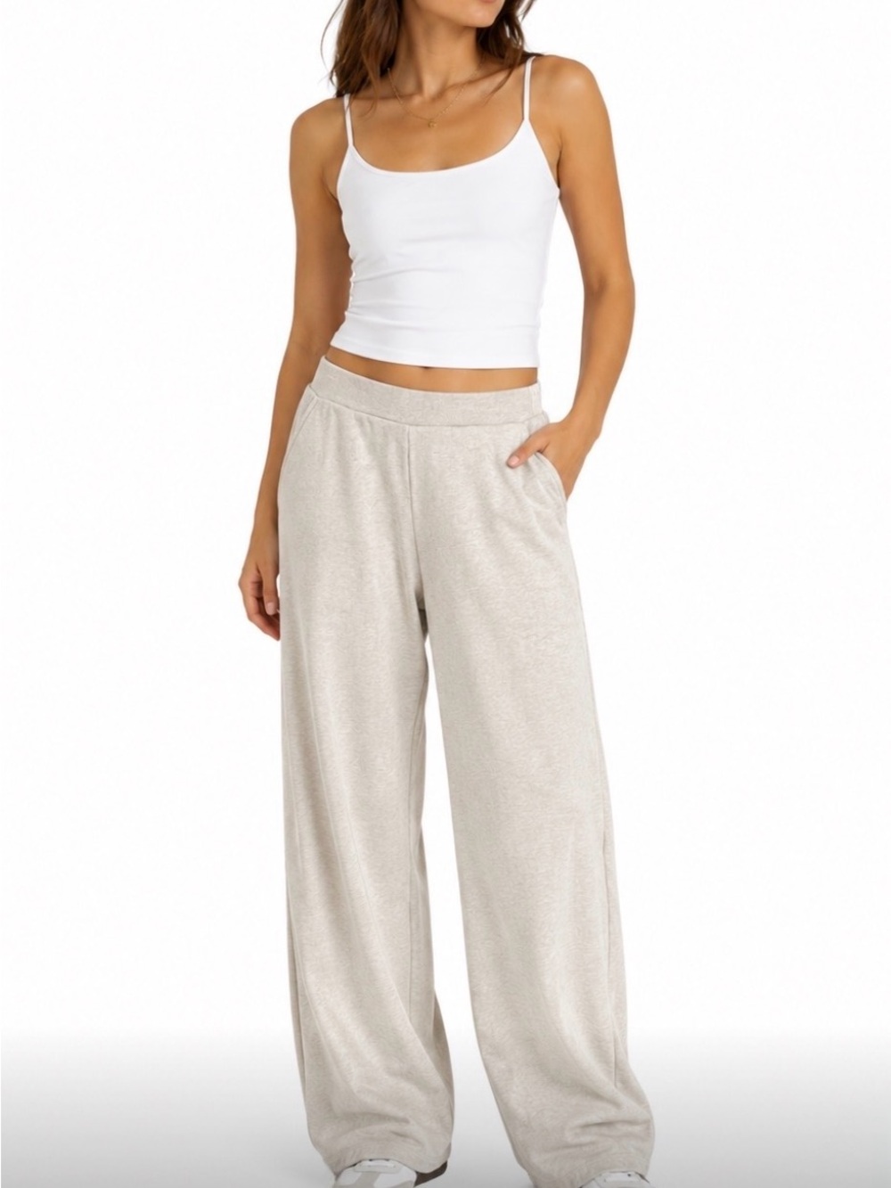 STAUD Wide Leg Lounge Pants $295 Retail Sold Out Color